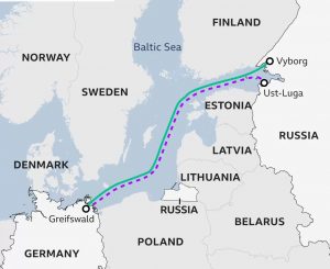 O North-Stream, principal duto de entrega de gás à Europa (Foto: captura de vídeo)