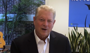 Gore, um dos pioneiros a prenunciar problemas clímáticos (Foto: captura de vídeo)