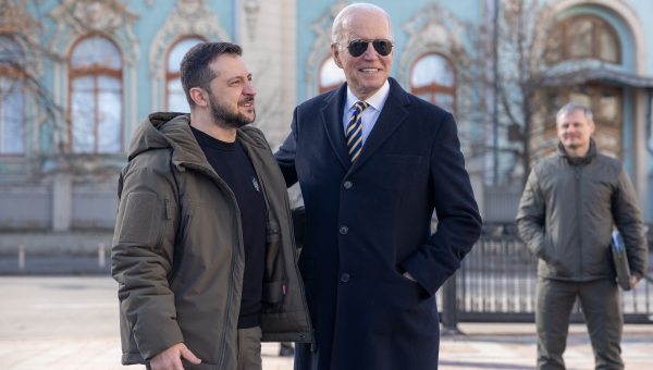 Os detalhes da viagem secreta de Biden à Ucrânia